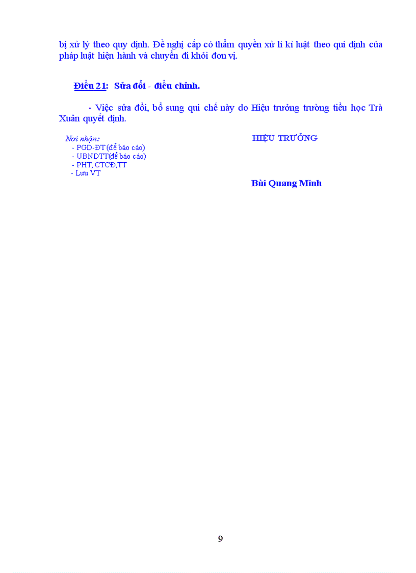 image for page Quy chế làm việc