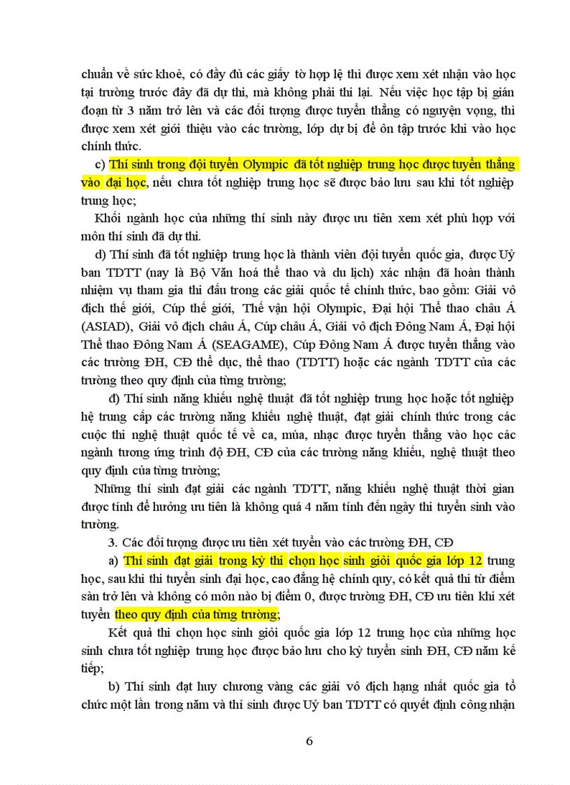 image for page Quy chế thi ĐH CĐ