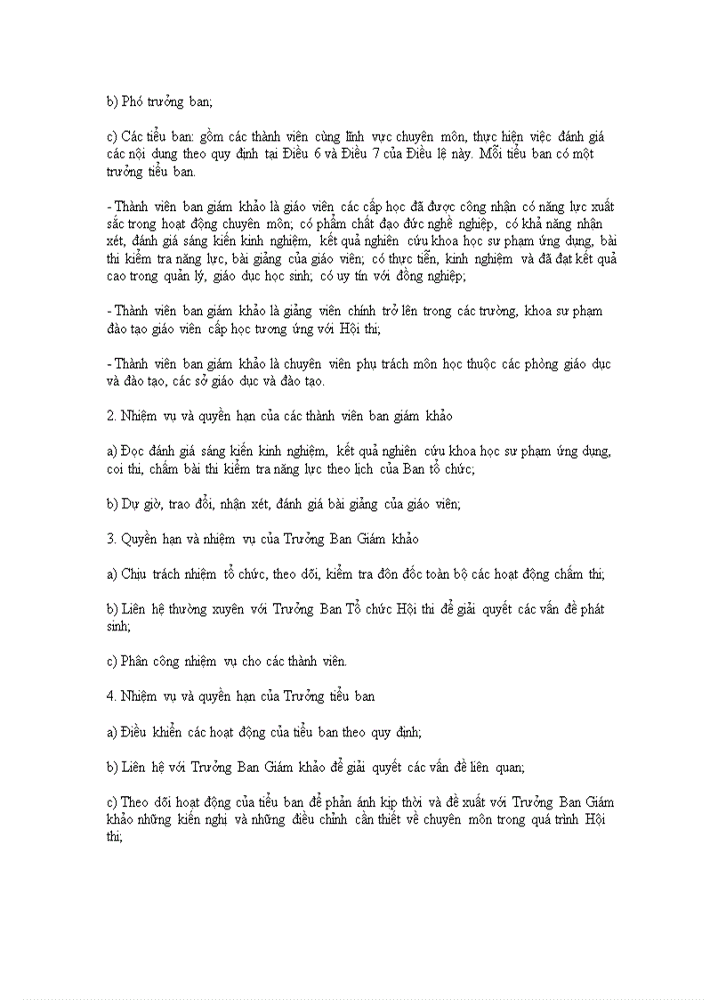 image for page Quy chế thi giáo viên dạy giỏi các cấp