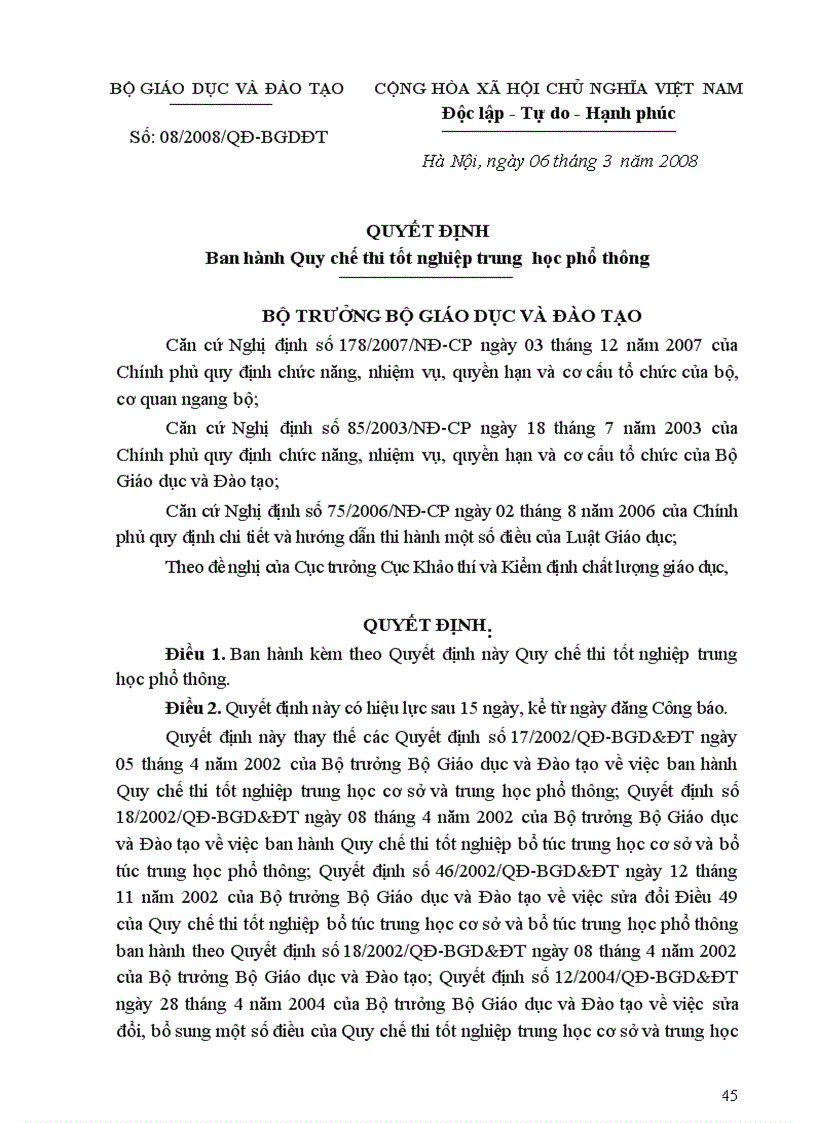 image for page Quy che thi TN PTTH