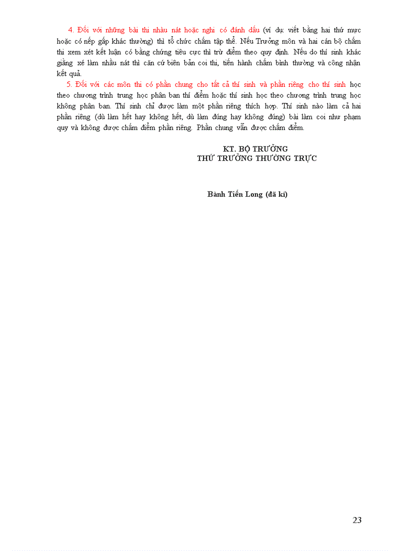 image for page Quy chế Tuyển sinh dành cho học sinh