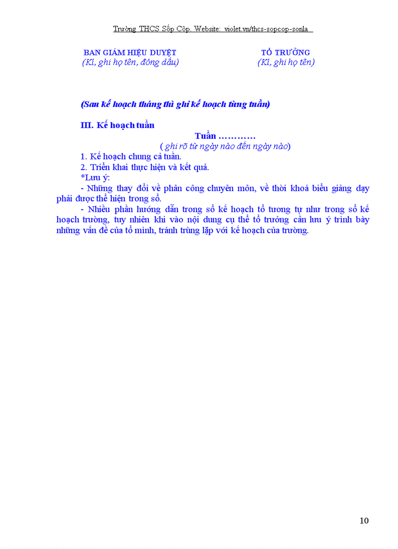 image for page Quy định đánh giá HSTCM GV THCS Sốp Cộp