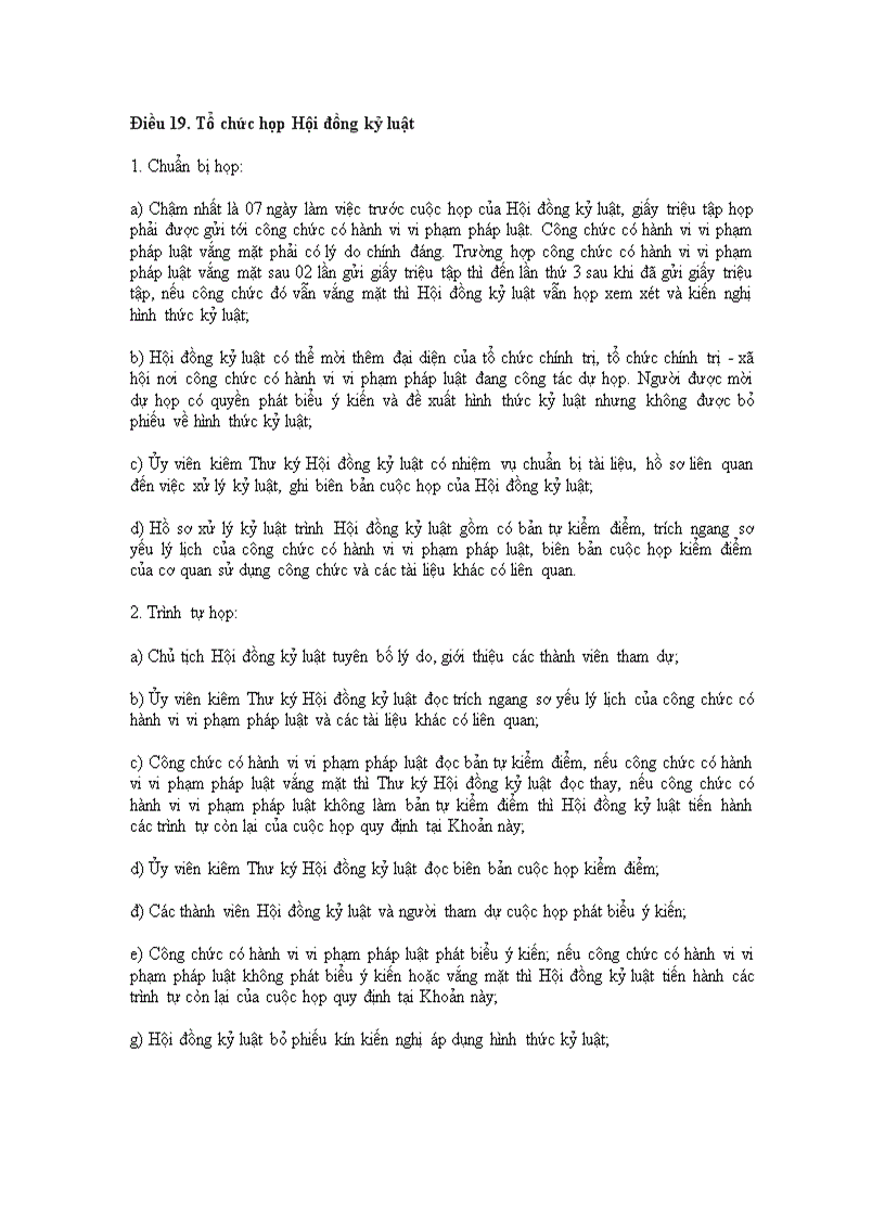 image for page Quy định mới về xử lý kỷ luật đối với công chức