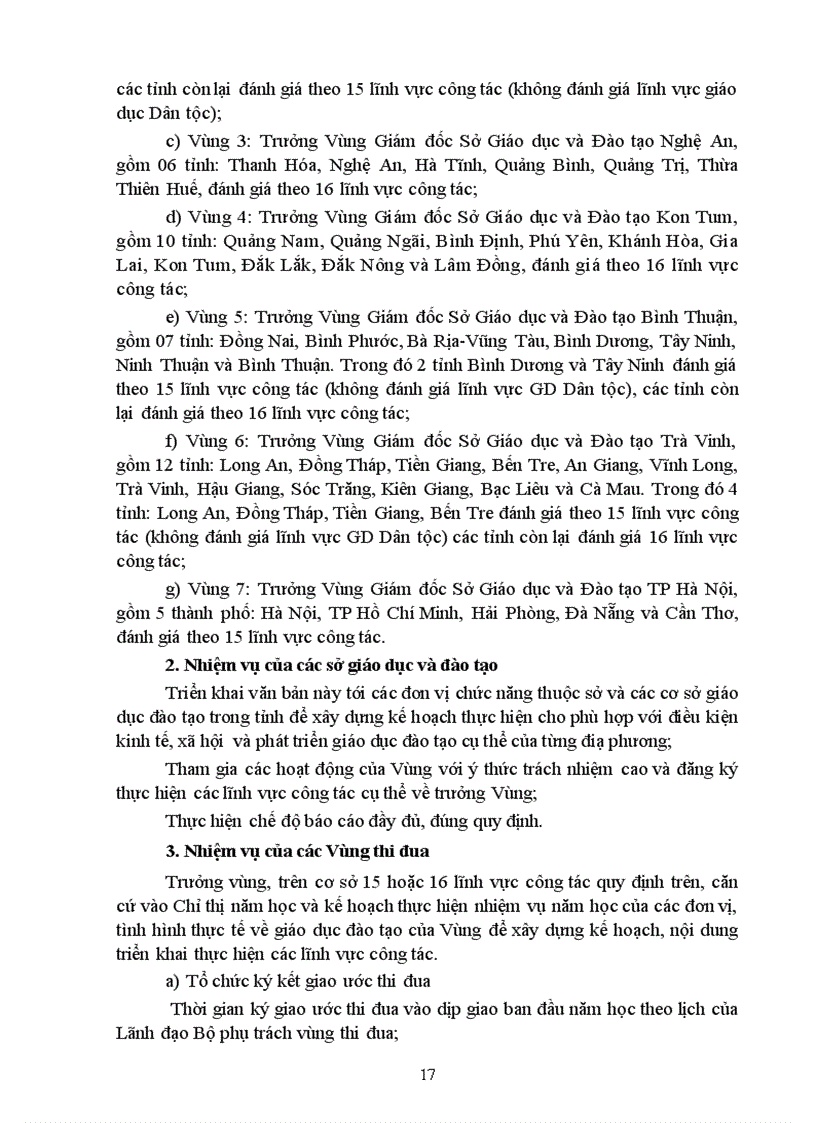 image for page Quy dinh tieu chuan danh gia cham diem CSGD 2011 2012