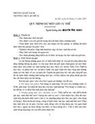 Quy trinh Dự giờ GV