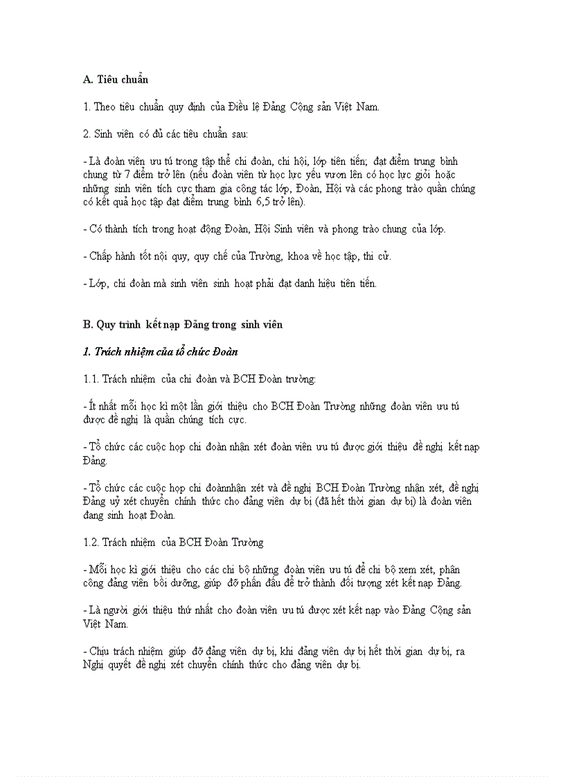 image for page Quy trình kết nạp Đảng viên mới