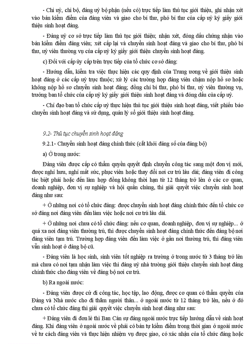 image for page Quy trình kết nạp đảng