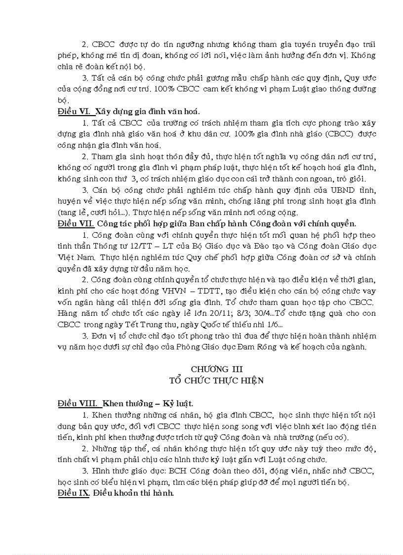 image for page Quy ước xây dựng cơ quan văn hóa nhà trường