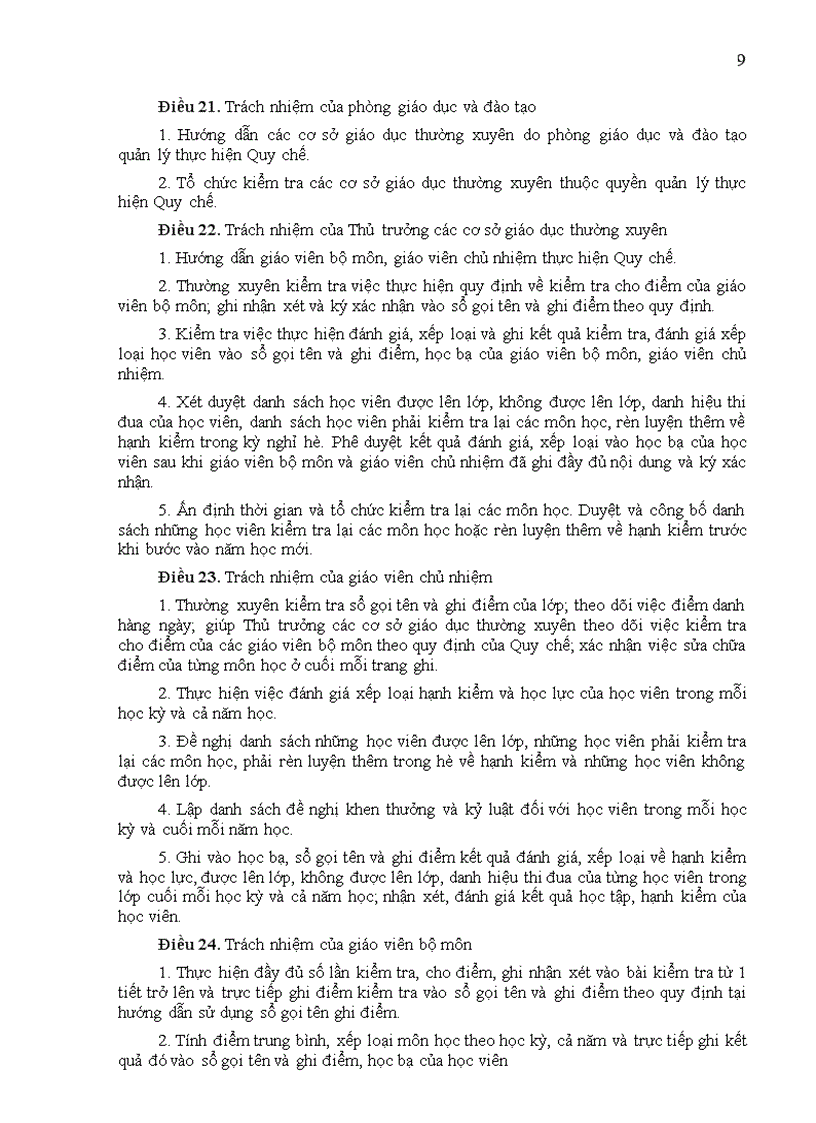 image for page Quyết định 02 2007 của Bộ GD và đào tạo