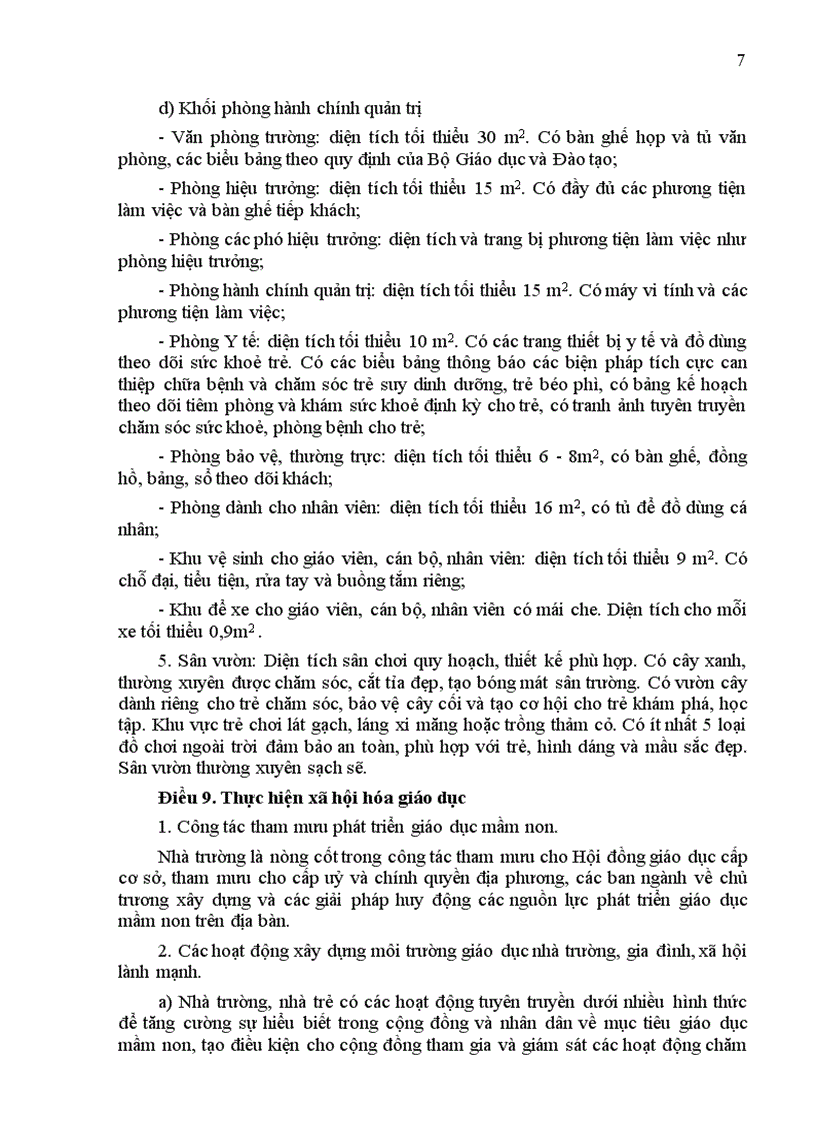 image for page Quyet dinh 36 Truong Mam non dat Chuan QG