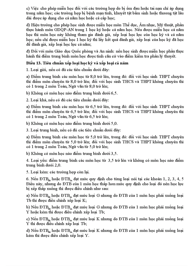 image for page Quyết định 40 Đánh giá xếp loại HSPT