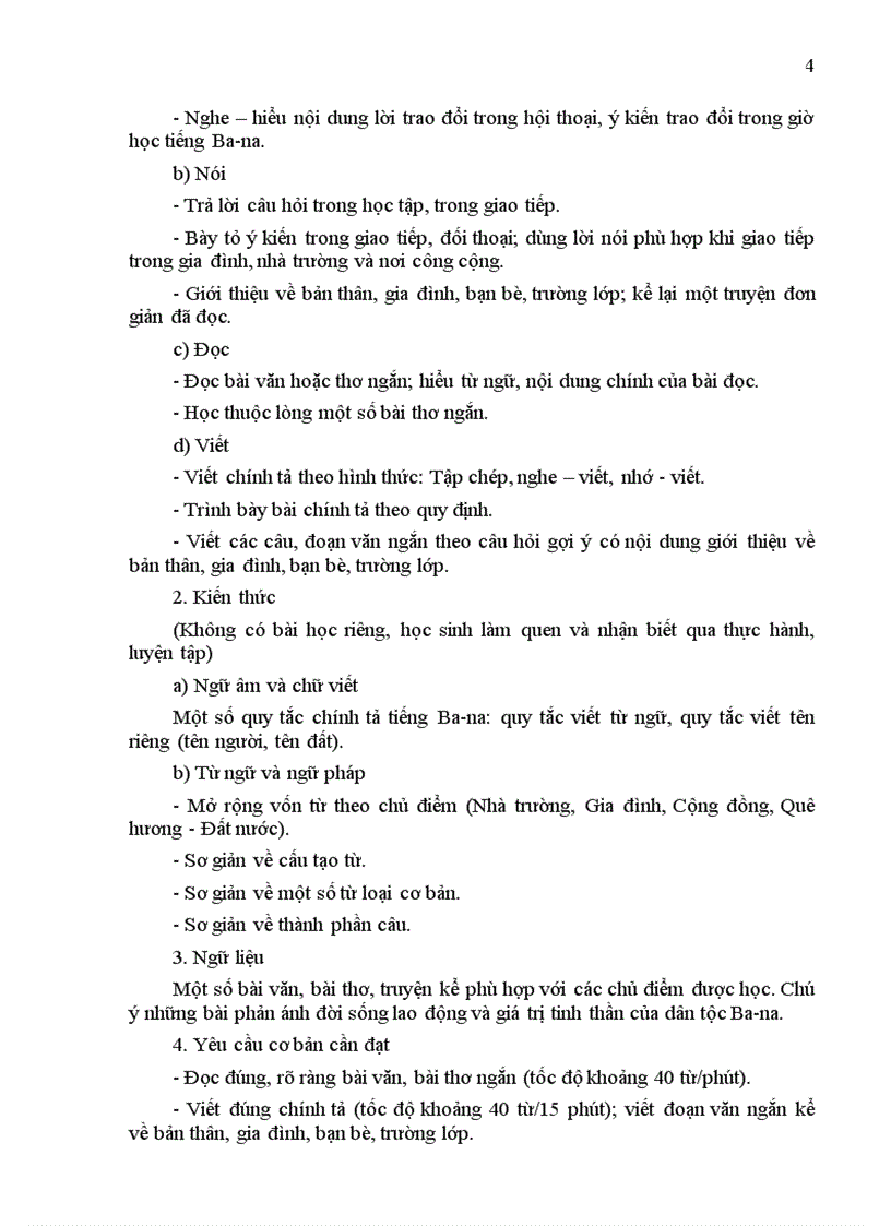 image for page Quyết định ban hành chương trình tiếng bana