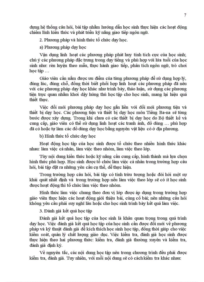 image for page Quyết định ban hành chương trình tiếng bana