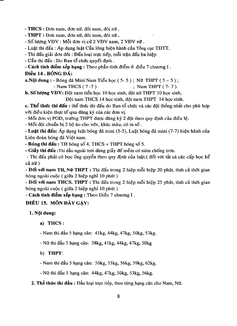 image for page Quyết định ban hành điều lệ Hội khỏe Phù Đổng tỉnh Kiên Giang lần XV Năm học 2011 2012