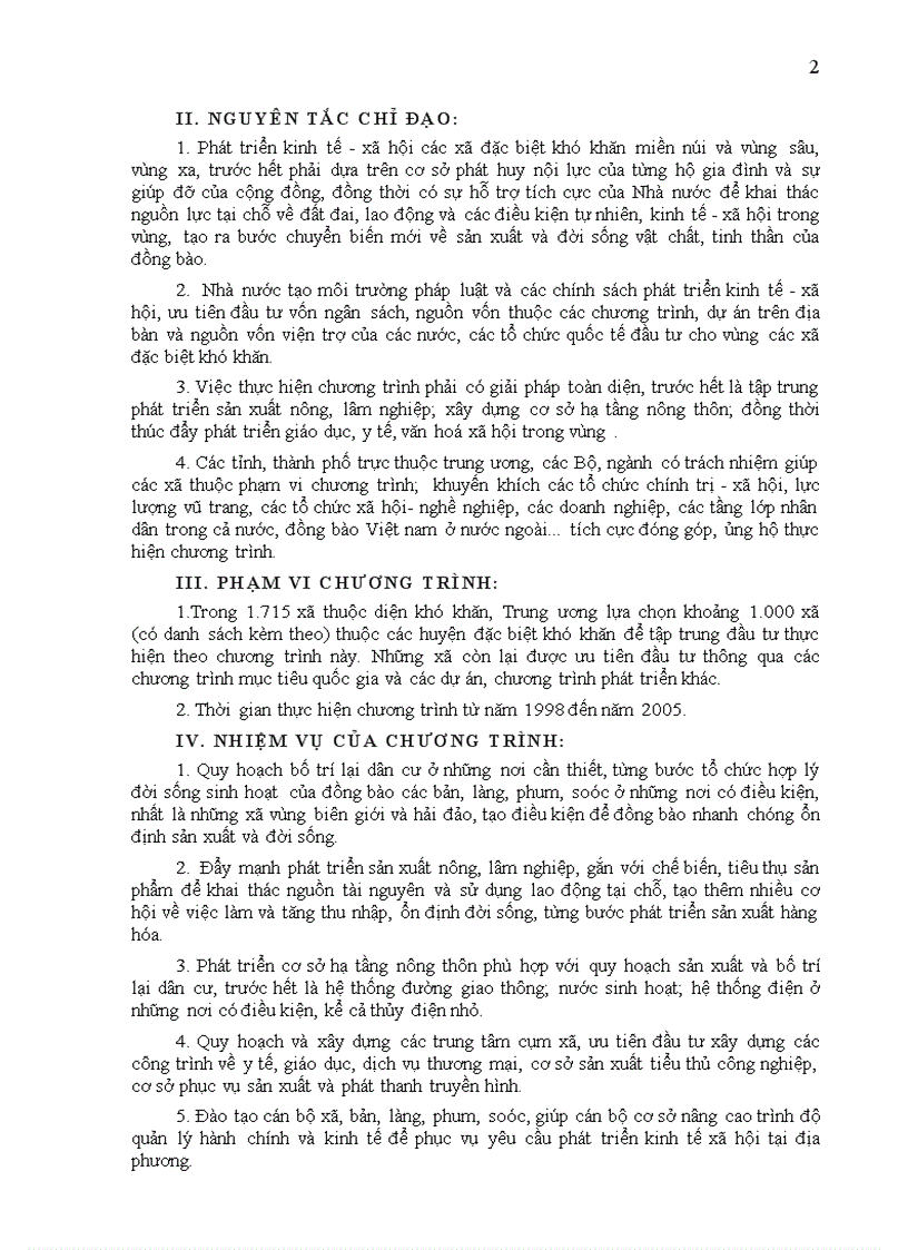 image for page Quyet dinh so 135 1998 TTg Chuong trinh 135