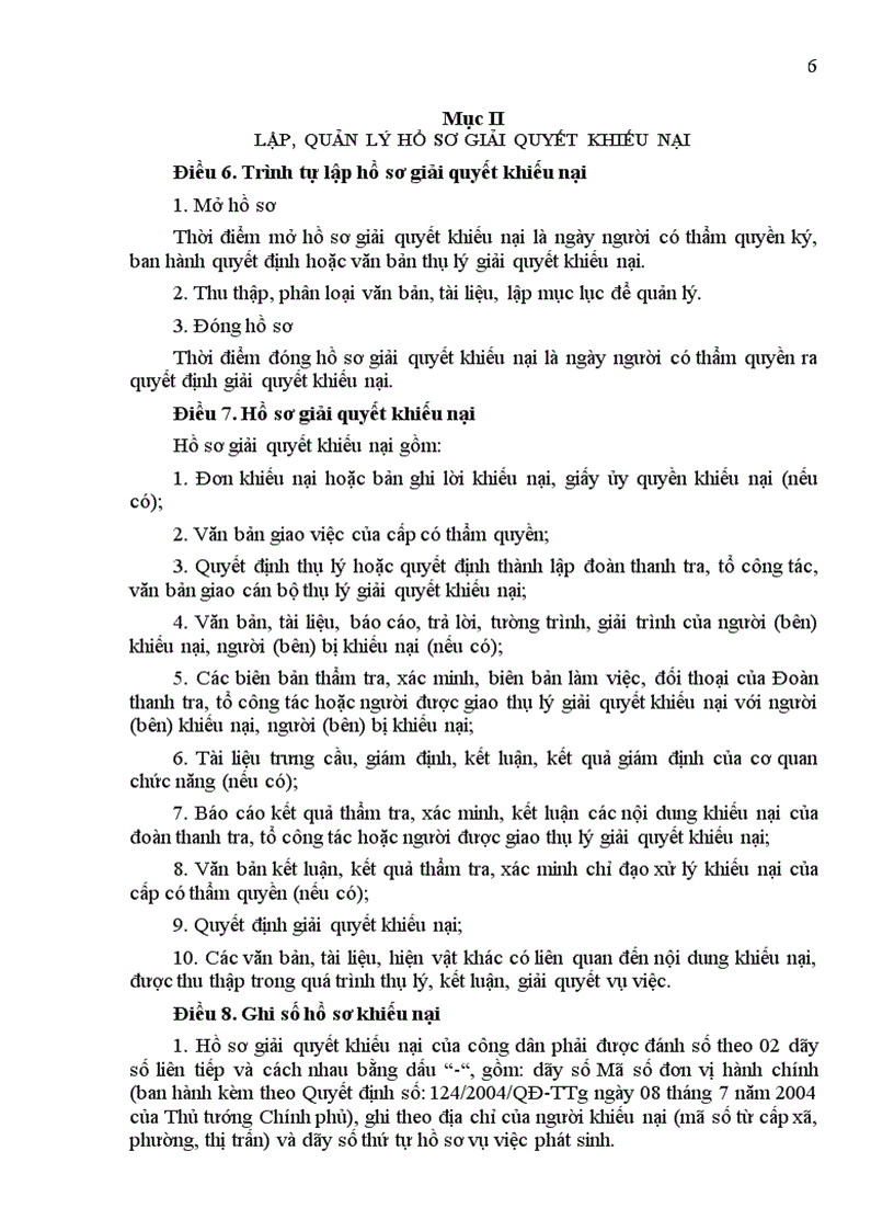 image for page Quyet dinh so 2278 2007 TTCP ve Khieu naiTo cao