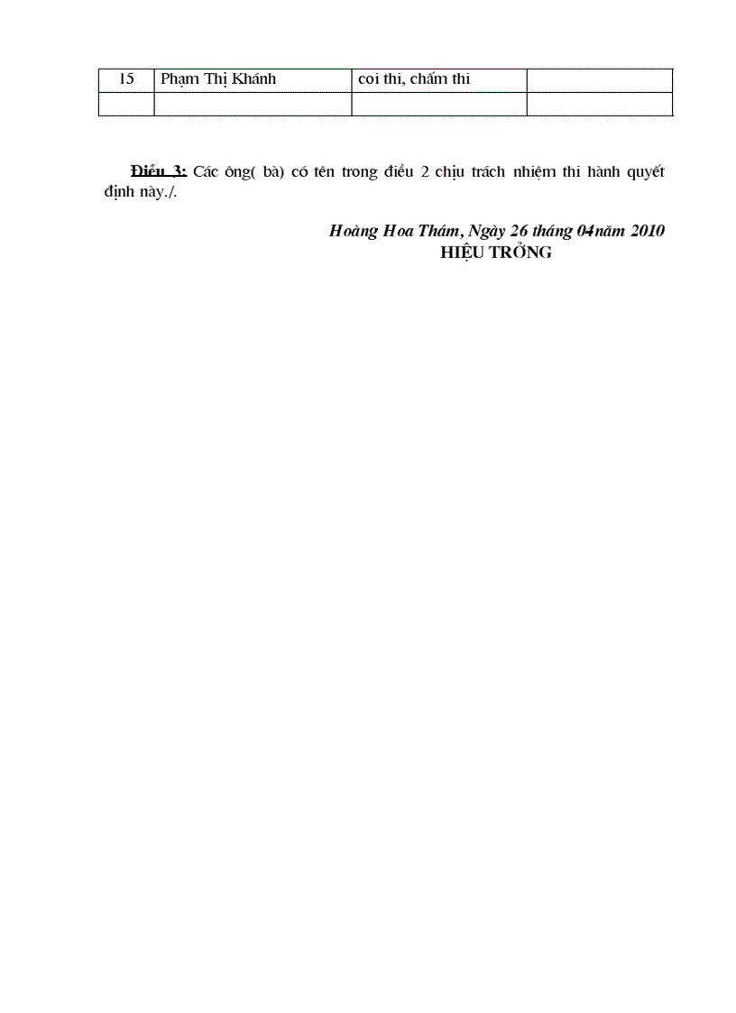 image for page Quyết định thành lập hội đồng KT HK II