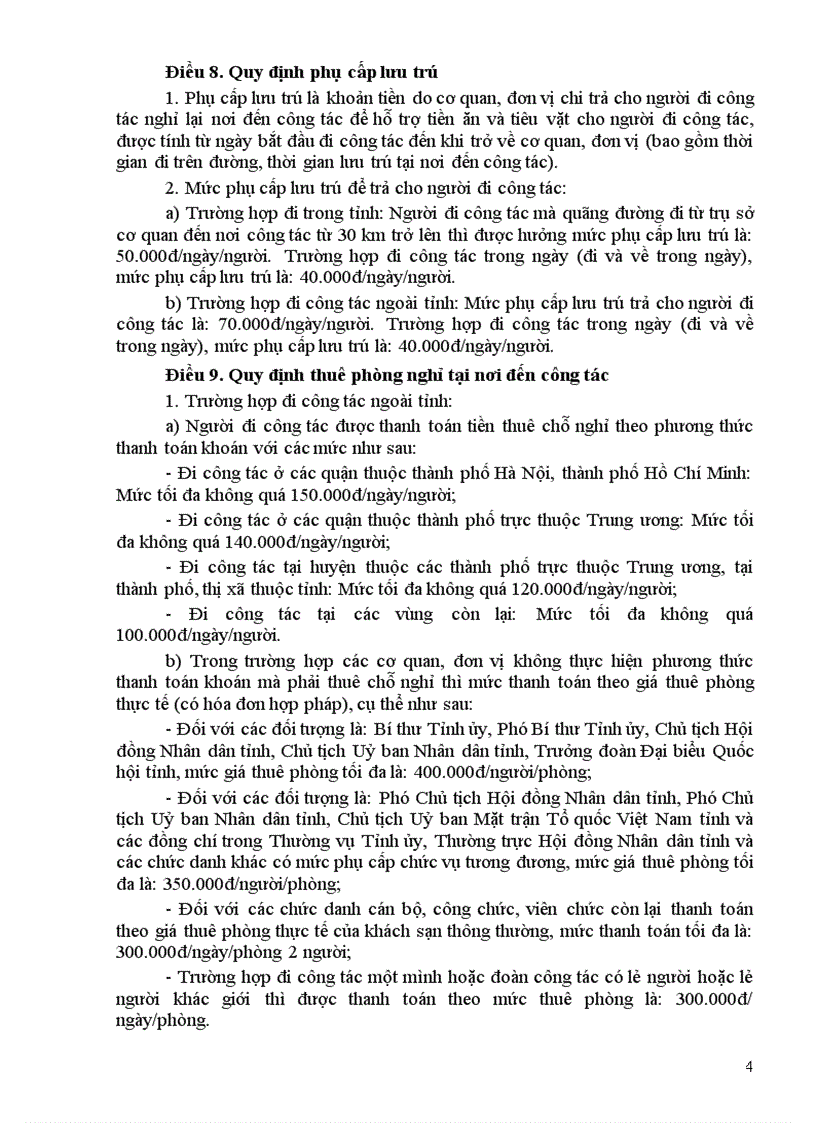 image for page Quyết định tổ chức hội nghị công tác phí