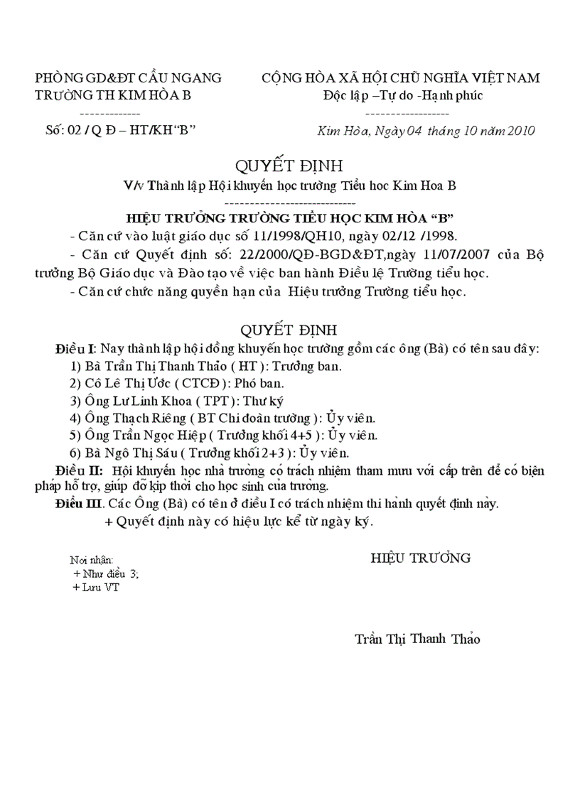 image for page Quyết định 1