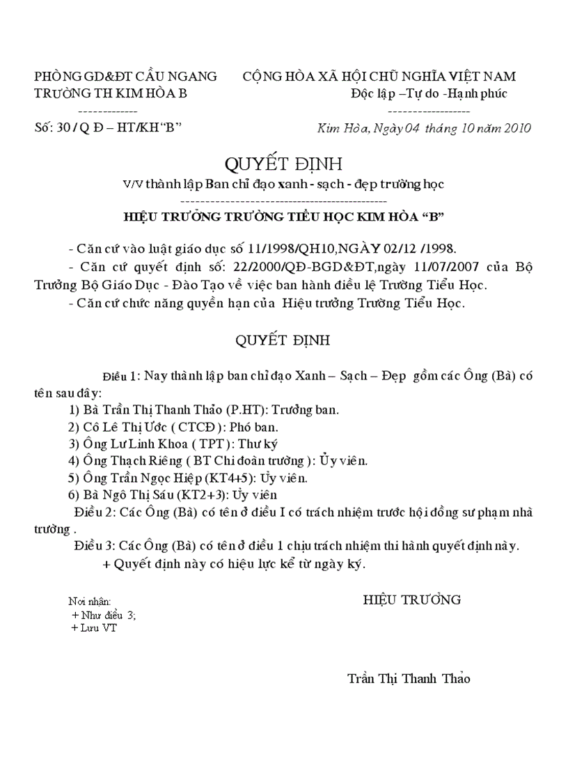 image for page Quyết định 1