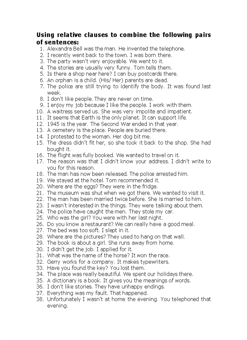 image for page Relative clause