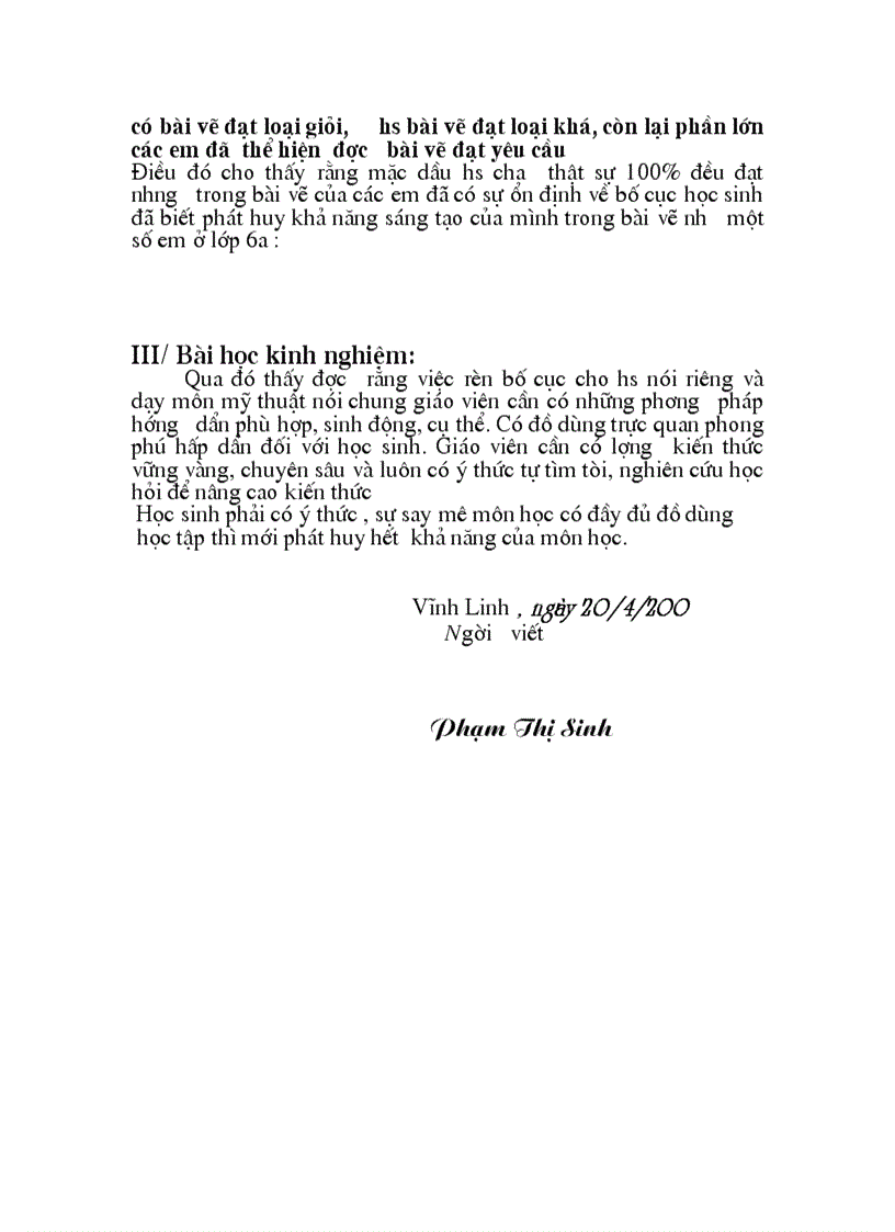 image for page Rèn bố cục cho học sinh lớp 6