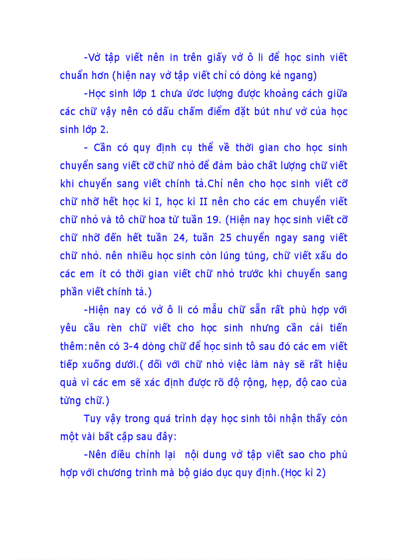 image for page Rèn chữ viết cho học sinh lớp I