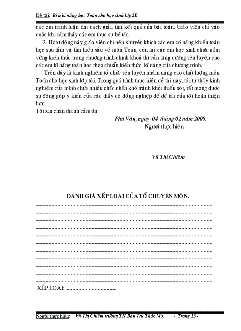 image for page Rèn kĩ năng học Toán cho học sinh lớp 2