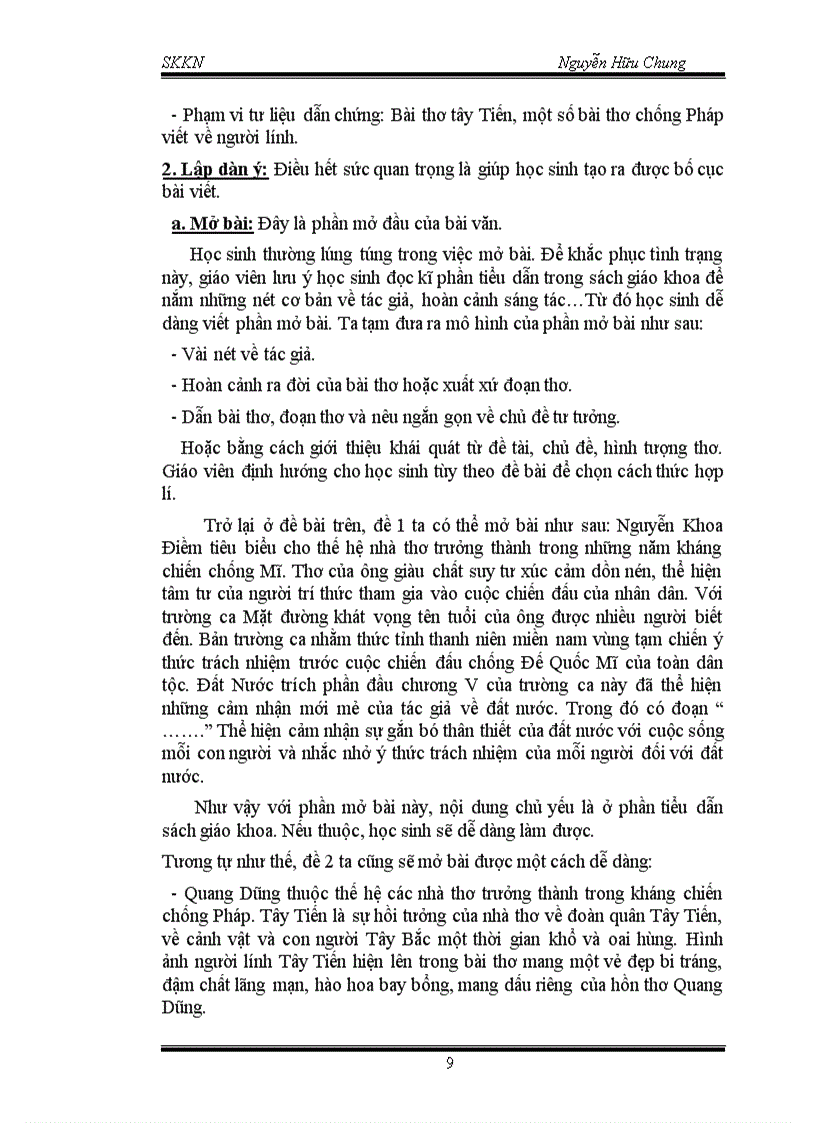 image for page Rèn kĩ năng làm văn nghị luận về một bài thơ đoạn thơ giúp học sinh ôn thi tốt nghiệp thpt