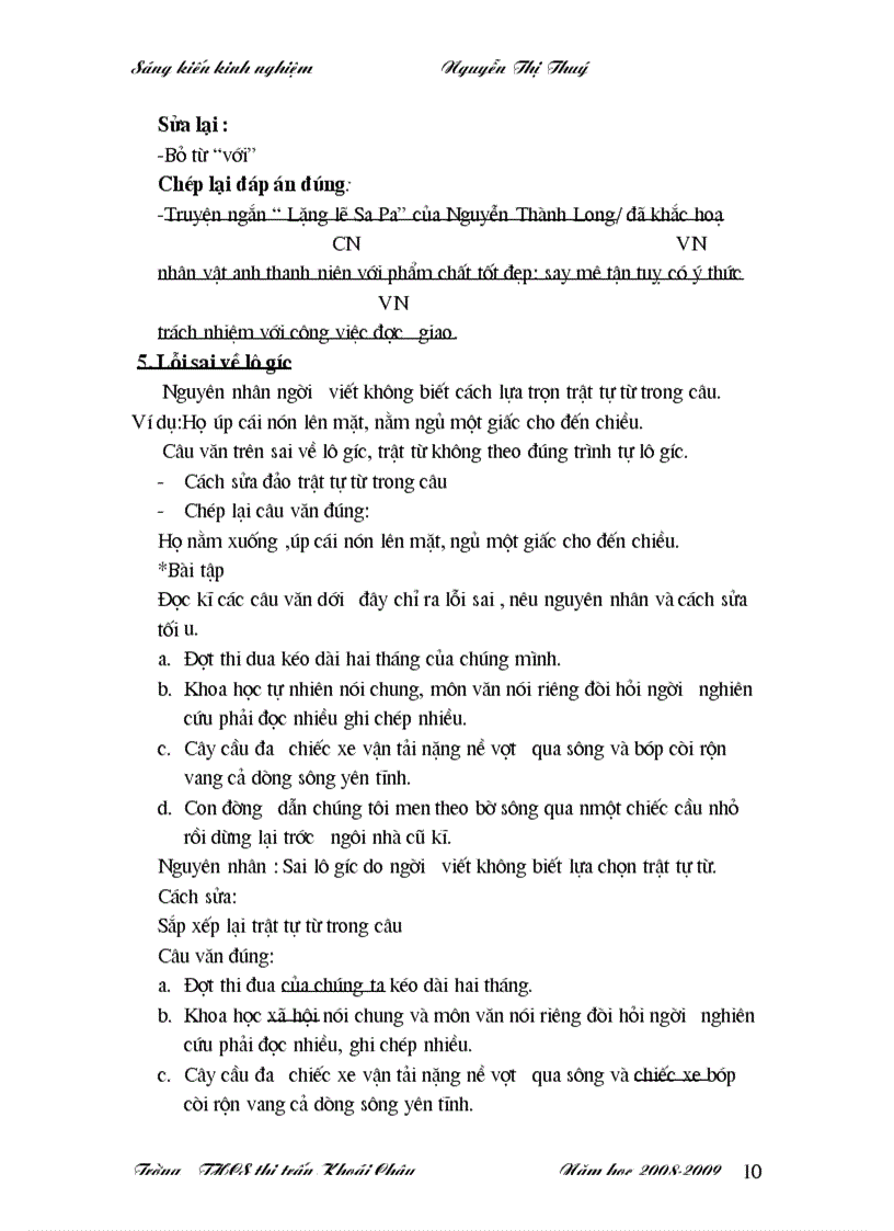 image for page Rèn kĩ năng sửa lỗi diễn đạt