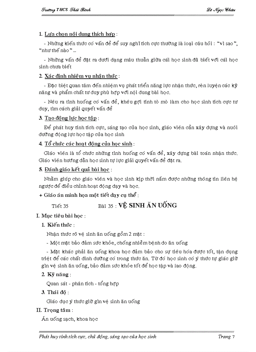 image for page Rèn kỹ năng hs chủ động học tập