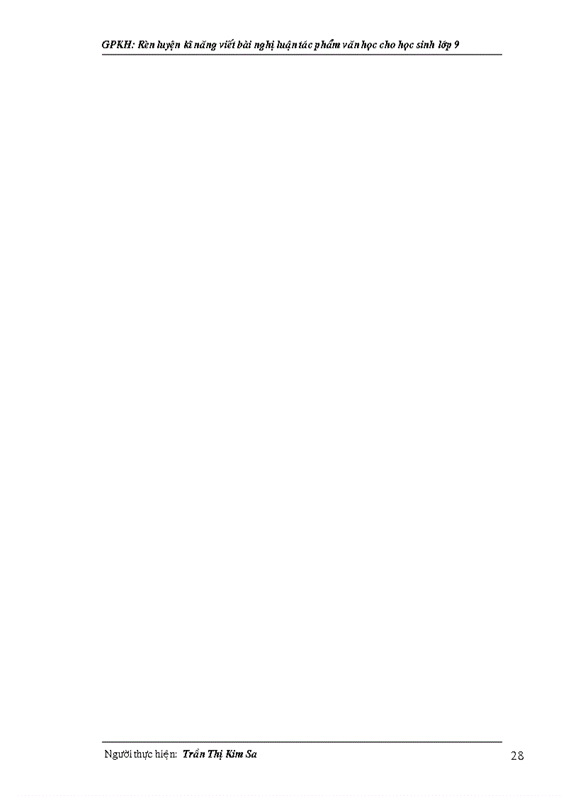 image for page Rèn luyện kĩ năng viết bài nghị luận tác phẩm văn học cho HS lớp 9