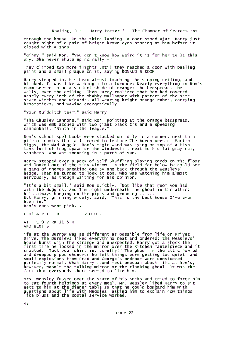 image for page Rowling J K Harry Potter 2