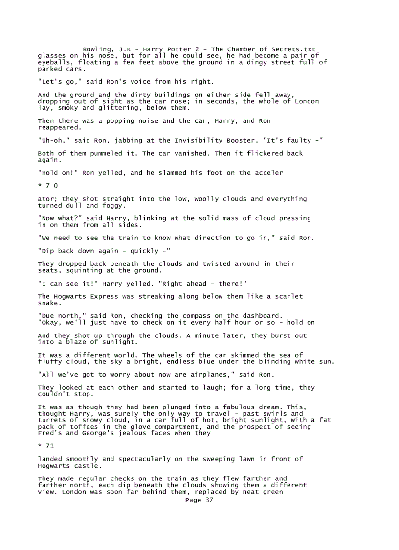 image for page Rowling J K Harry Potter 2