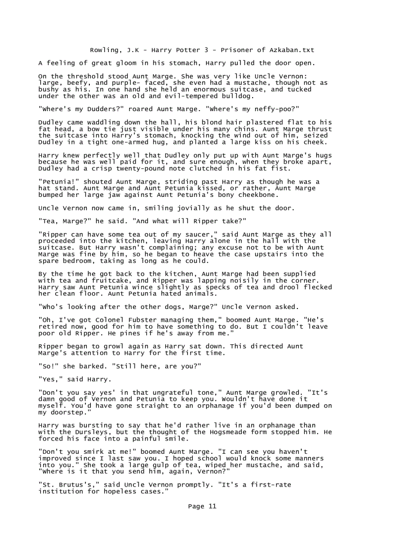 image for page Rowling J K Harry Potter 3