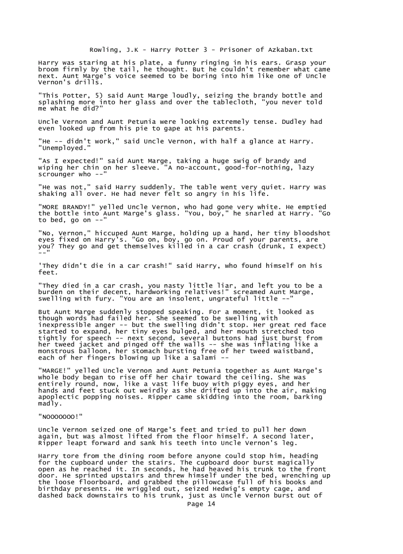 image for page Rowling J K Harry Potter 3