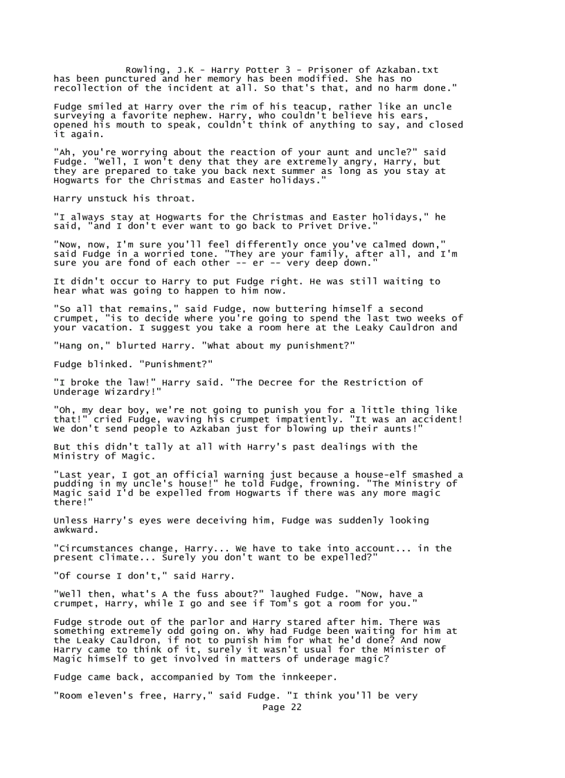 image for page Rowling J K Harry Potter 3