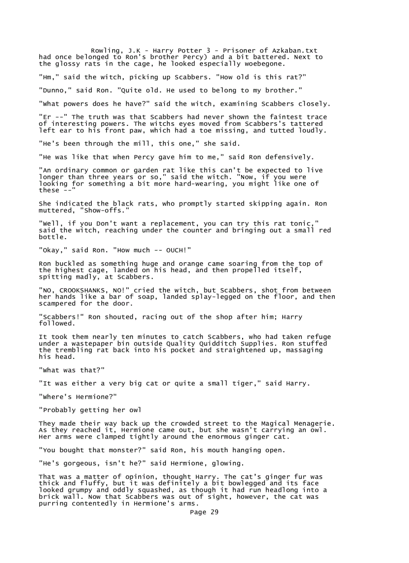 image for page Rowling J K Harry Potter 3