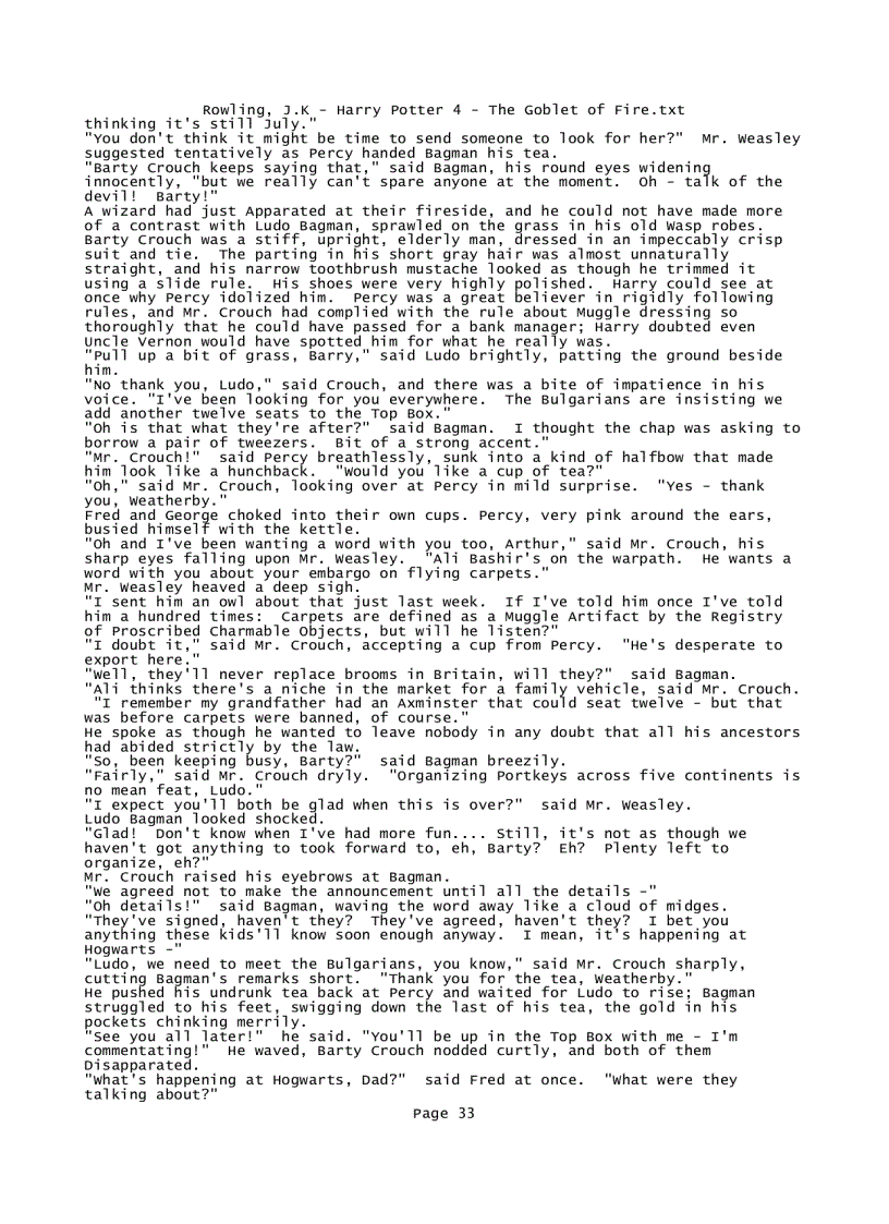 image for page Rowling J K Harry Potter 4