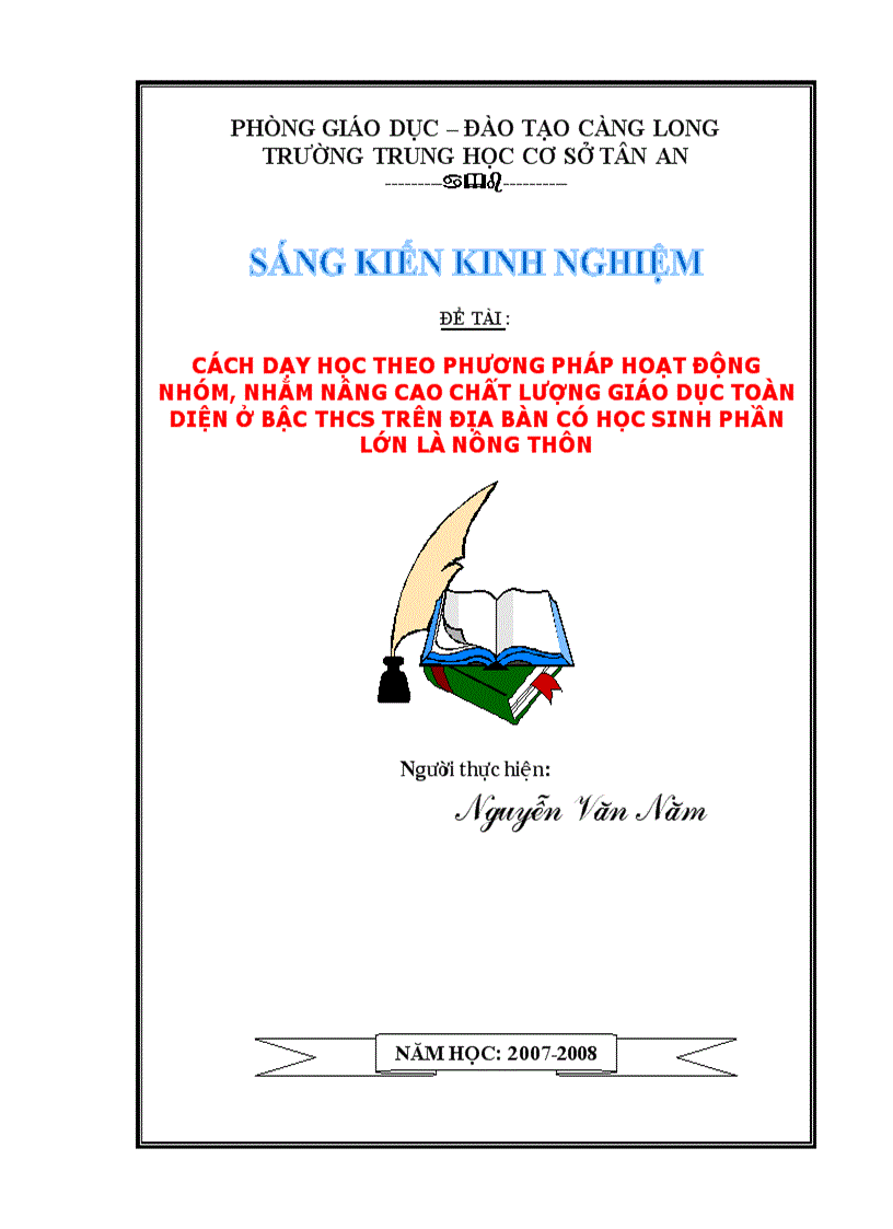image for page Sang kiến kinh nghiệm của lãnh đạo