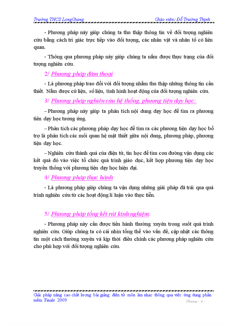 image for page Sáng Kiến Kinh Nghiệm Môn Âm Nhạc