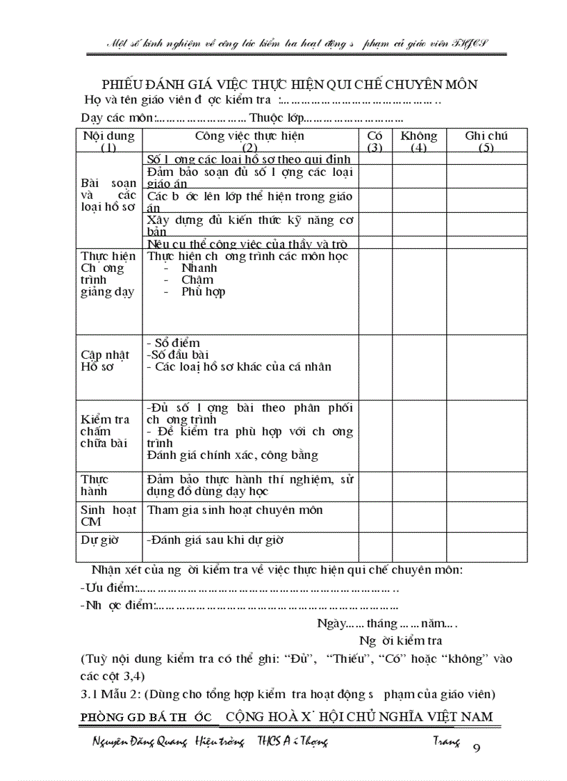 image for page Sang kien kinh nghiem ve cong tac kiem tra noi bo truong hoc