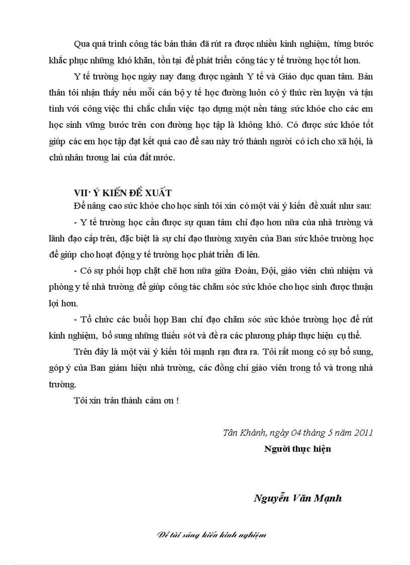 image for page Sáng kiến kinh nghiệm y tế trường tiểu học