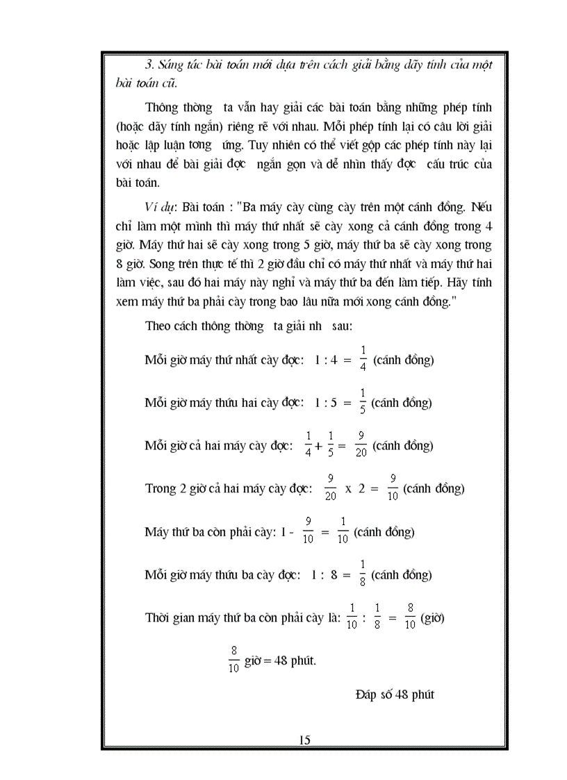 image for page Sáng tác các bài toán mới trên cơ sở bài toán đã có