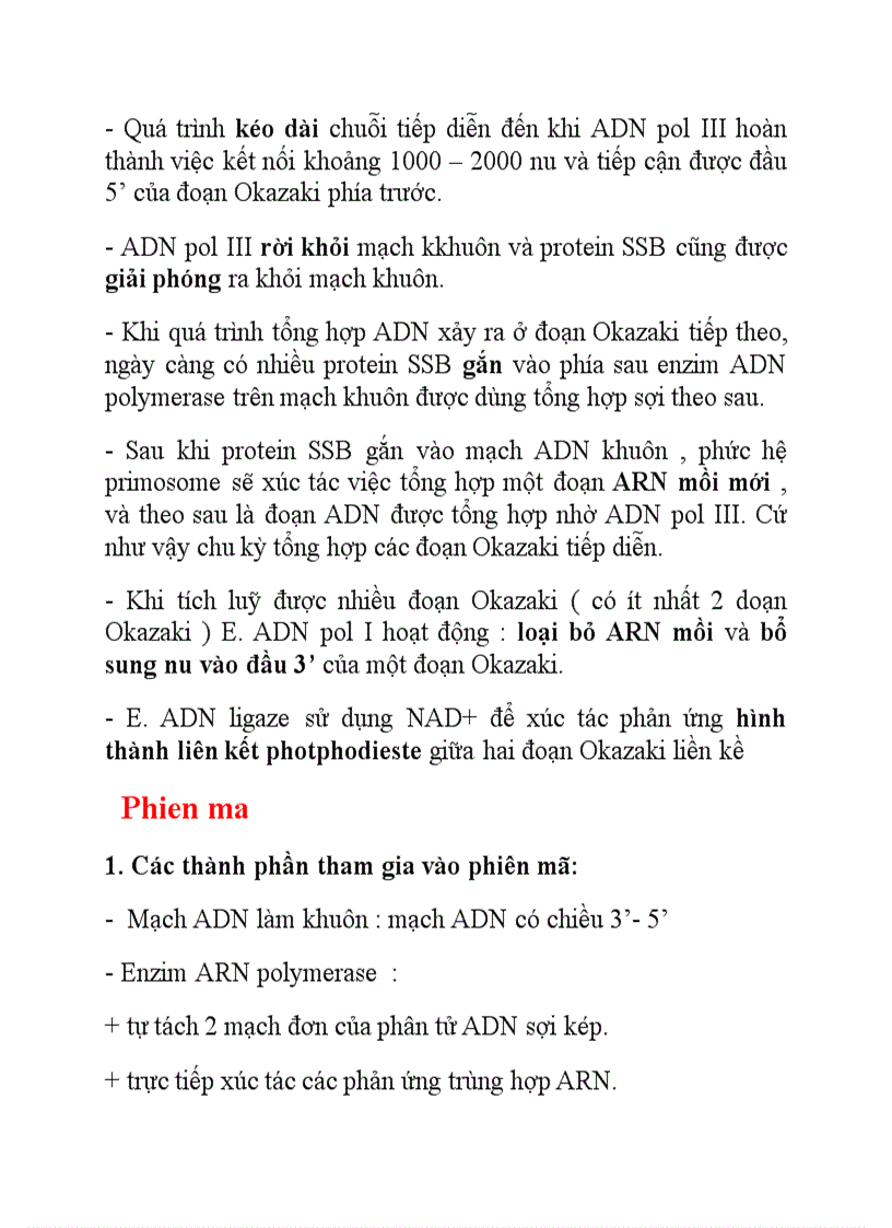 image for page Sao chép adn