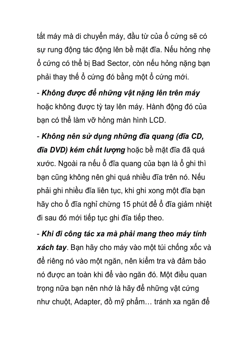 image for page SD máy tính xách tay có hiệu quả