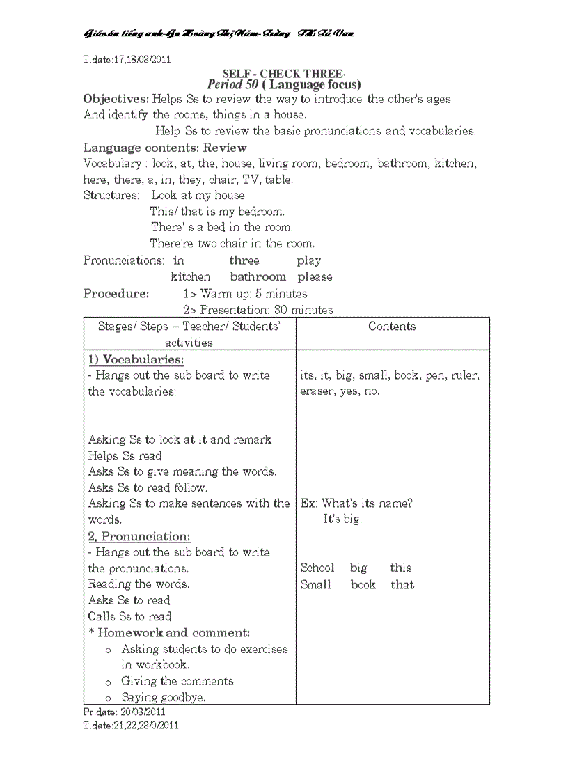 image for page Self check three