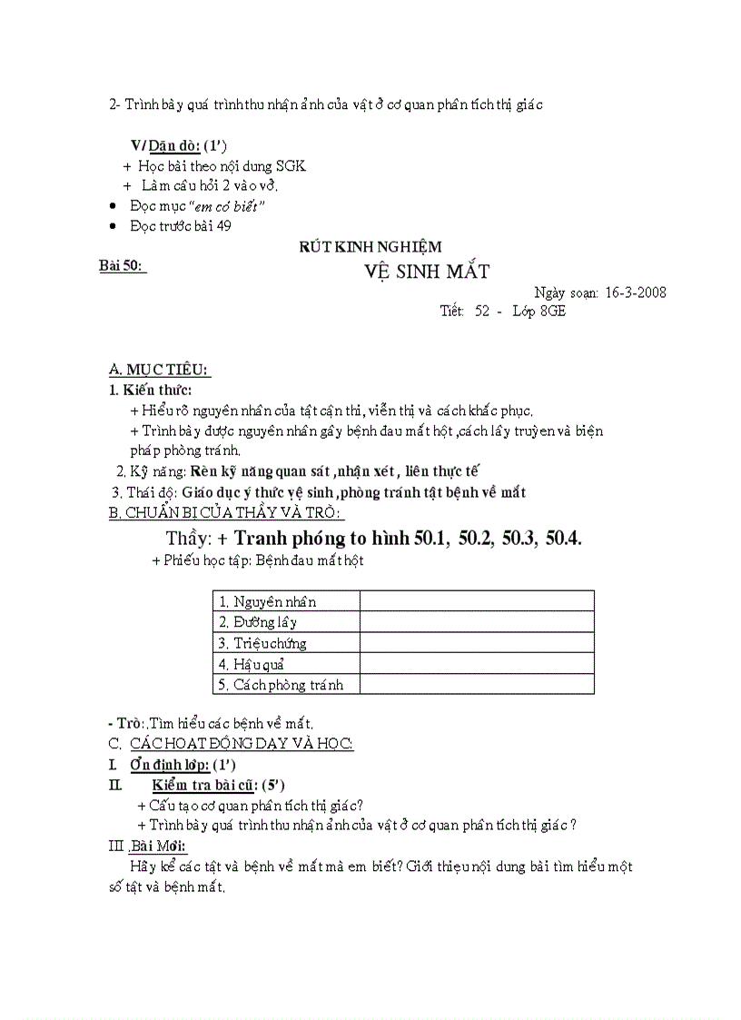 image for page SINH HỌC LỚP 8 Hoàn chỉnh