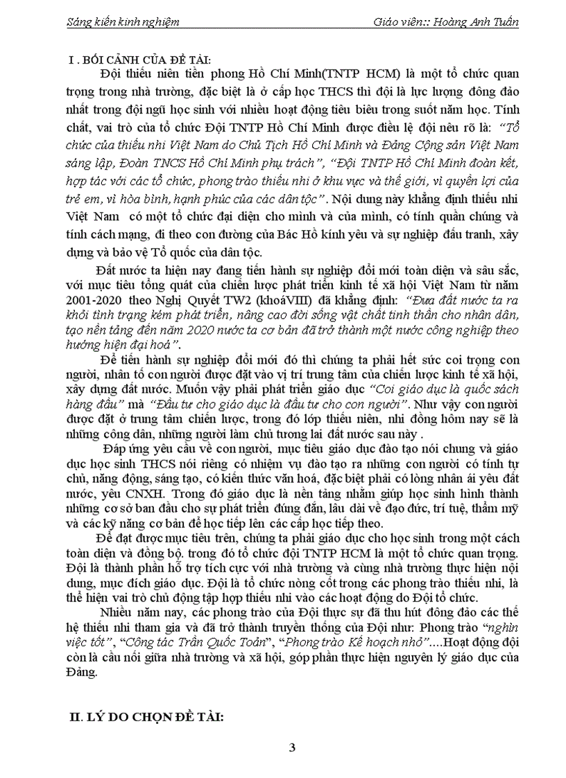 image for page Skkn công tác đội