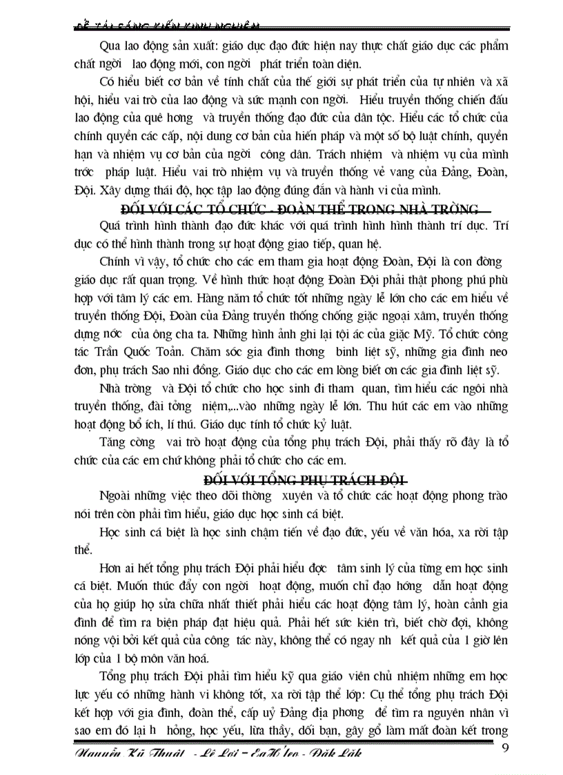 image for page SKKN Dao duc HS